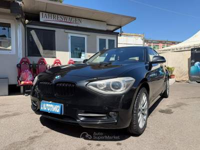 BMW Serie 1 118d 118d 5p 2.0 Eletta 143cv dpf Nero usata Nocera Inferiore