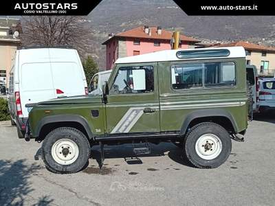 Land Rover Defender LAND ROVER DEFENDER 90 2.5 tdi 80KW - 6 POSTI Verde usata Cosio Valtellino