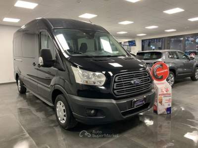 Ford Transit 330 Bus 9 Posti Tetto Alto L3 H2 PL-TM Co Nero usata Qualiano