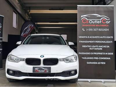 BMW Serie 3 320d 320 F31 Touring 320d xDrive Autom. Bianco usata Cogollo del Cengio