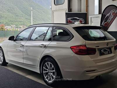 BMW Serie 3 320d 320 F31 Touring 320d xDrive Autom. Bianco usata Cogollo del Cengio