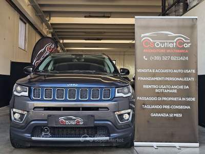 Jeep Compass Compass II 2.0 Mjt Limited 4wd 170cv Autom. Grigio usata Cogollo del Cengio