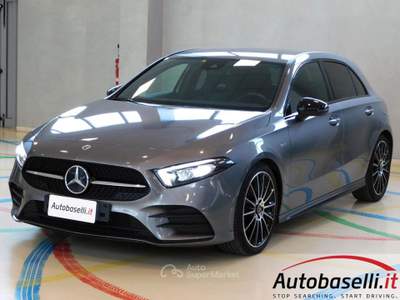Mercedes-Benz Classe A D 2.0 PREMIUM NIGHT EDITION 116CV AUTOM 8G-DCT Grigio usata Quinzano D'oglio