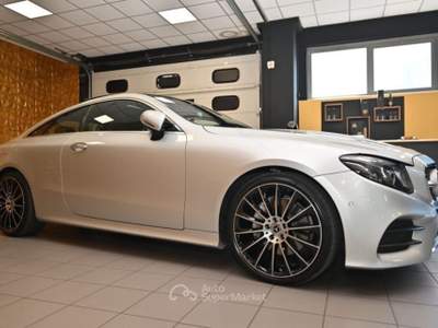 Mercedes-Benz Classe E D PREMIUM PLUS AMG AUTO TETTO NAVI 20"CAM 360°FULL Argento usata Brescia