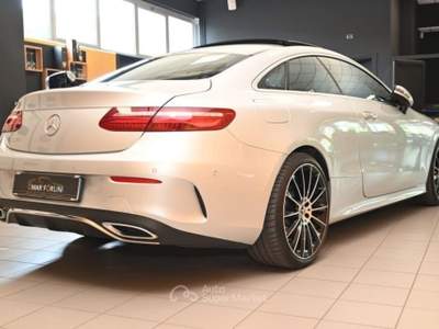 Mercedes-Benz Classe E D PREMIUM PLUS AMG AUTO TETTO NAVI 20"CAM 360°FULL Argento usata Brescia