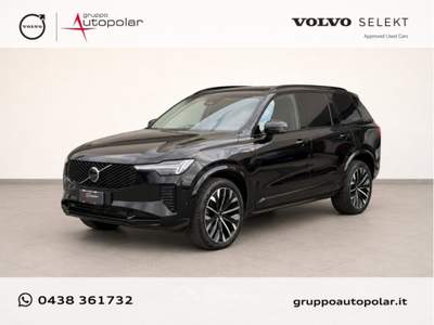 Volvo XC90 PLUS DARK T8 PHEV AWD 7 POSTI AUTO Nero usata San Fior
