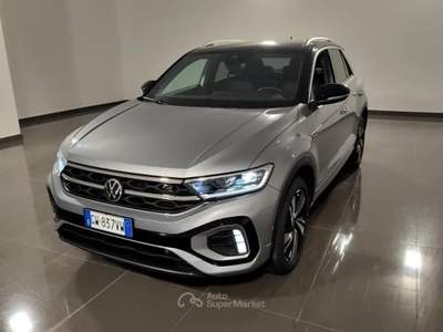 Volkswagen T-Roc VOLKS T-ROC 2.0 TDI R-LINE 150CV DSG T-Roc 2.0 tdi R-Line 150cv dsg Argento usata Roma