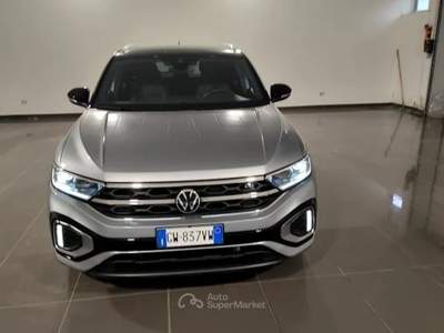 Volkswagen T-Roc VOLKS T-ROC 2.0 TDI R-LINE 150CV DSG T-Roc 2.0 tdi R-Line 150cv dsg Argento usata Roma