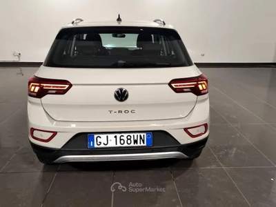 Volkswagen T-Roc VOLKS T-ROC 1.0 TSI LIFE 110CV T-Roc 1.0 tsi Life 110cv Argento usata Roma