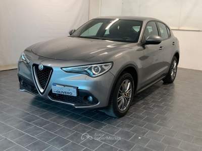 Alfa Romeo Stelvio 2.2 Turbodiesel 210 CV AT8 Q4 Executive Grigio usata Fossano
