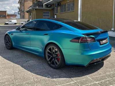 Tesla Model S Model S Performance Dual Motor Plaid awd Blu/Azzurro usata LECCO