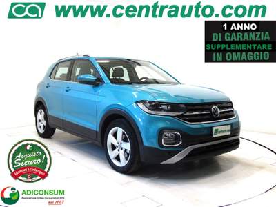 Volkswagen T-Cross 1.0 TSI DSG Advanced 5P 115CV Blu/Azzurro usata Andalo Valtellino