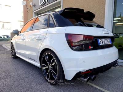 Audi A1 SPB 2.0 TFSI quattro 231CV PACCHETTO QUATTRO-REMUS Bianco usata Savona