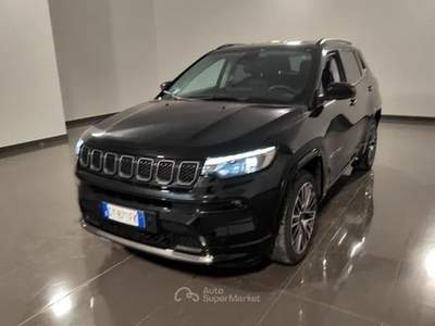 Jeep Compass JEEP COMPASS 1.5 TURBO T4 MHEV SUMMIT 2WD 130 Compass 1.5 turbo t4 mhev Summit 2wd 130 Nero usata Roma