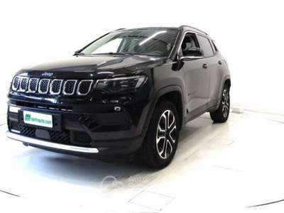 Jeep Compass 1.3 Turbo T4 PHEV AT6 4xe Limited Plug in 190CV Nero usata Andalo Valtellino