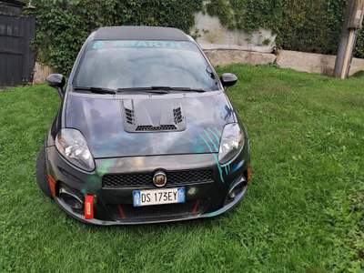 Abarth Grande Punto abarth tuning Verde usata santa giustina
