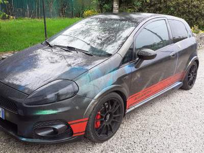 Abarth Grande Punto abarth tuning Verde usata santa giustina
