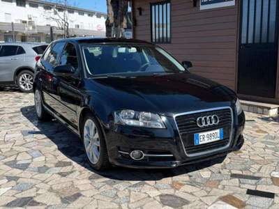Audi A3 Sportback 2.0 tdi Ambiente s-tronic Nero usata Roma