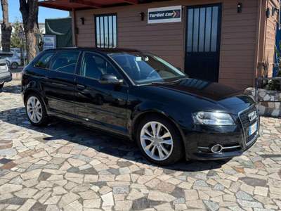 Audi A3 Sportback 2.0 tdi Ambiente s-tronic Nero usata Roma