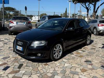 Audi A3 Sportback 2.0 tdi Ambiente s-tronic Nero usata Roma