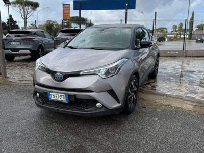 Toyota C-HR 1.8h Lounge 2wd e-cvt Grigio usata Roma