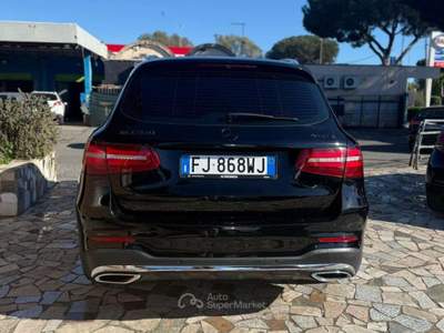 Mercedes-Benz GLC 220d Premium 4matic auto Nero usata Roma