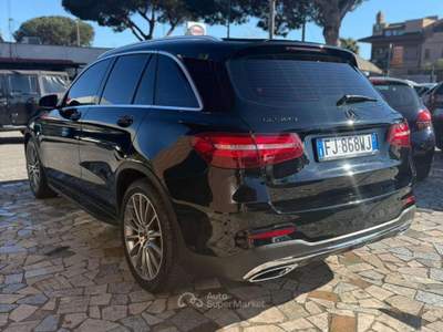 Mercedes-Benz GLC 220d Premium 4matic auto Nero usata Roma