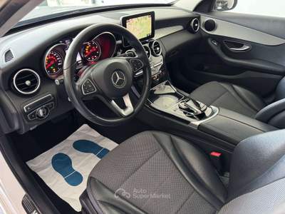 Mercedes-Benz Classe C d Amg Premium 4matic auto Tetto Led Dvd Full Bianco usata Giugliano in Campania