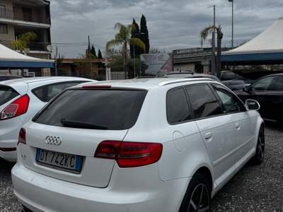 Audi A3 SPB 1.6 TDI 90 CV CR S-Line Bianco usata SOMMA VESUVIANA