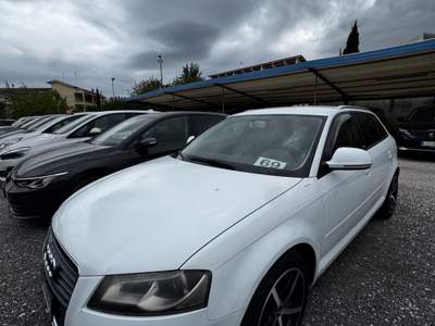 Audi A3 SPB 1.6 TDI 90 CV CR S-Line Bianco usata SOMMA VESUVIANA