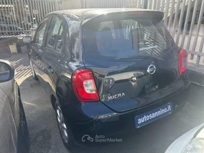 Nissan Micra 12V 5 porte GPL Eco Visia Nero usata Cercola