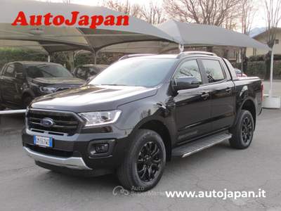 Ford Ranger + IVA !!! 2.0 ecoblue double cab Wildtrak 170cv auto Nero usata Pisogne