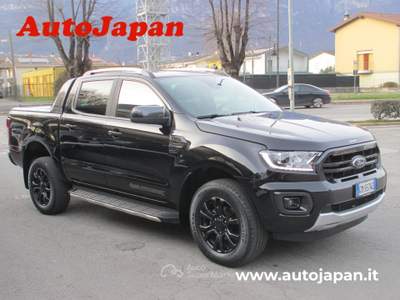 Ford Ranger + IVA !!! 2.0 ecoblue double cab Wildtrak 170cv auto Nero usata Pisogne