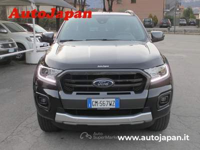 Ford Ranger + IVA !!! 2.0 ecoblue double cab Wildtrak 170cv auto Nero usata Pisogne