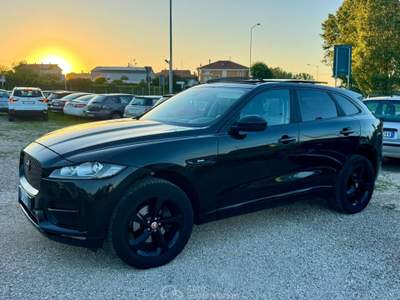 Jaguar F-Pace AWD aut. R-Sport Nero usata Rimini