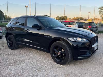 Jaguar F-Pace AWD aut. R-Sport Nero usata Rimini