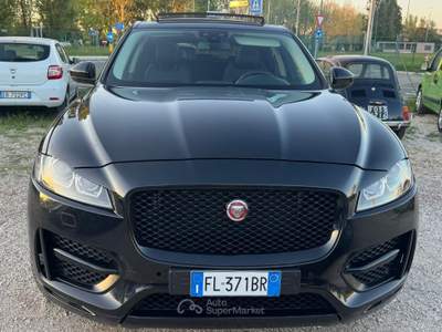 Jaguar F-Pace AWD aut. R-Sport Nero usata Rimini