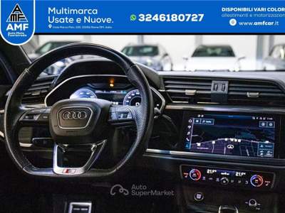 Audi Q3 Sportback 45 TFSIe S-Line Fari Matrix Bianco usata Roma
