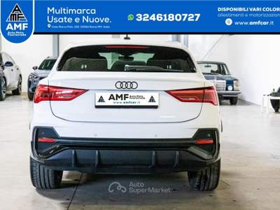 Audi Q3 Sportback 45 TFSIe S-Line Fari Matrix Bianco usata Roma