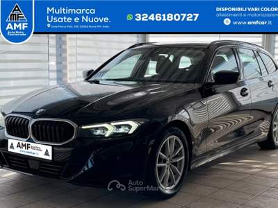 BMW Serie 3 318d 318d Touring Automatica. Nuovo modello Drive Assist. Nero usata Roma