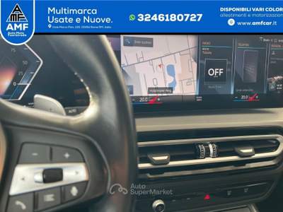 BMW Serie 3 318d 318d Touring Automatica. Nuovo modello Drive Assist. Nero usata Roma