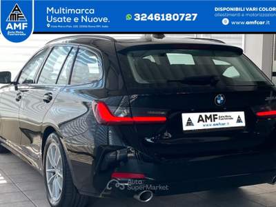 BMW Serie 3 318d 318d Touring Automatica. Nuovo modello Drive Assist. Nero usata Roma