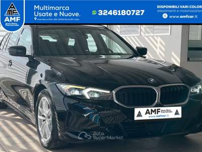 BMW Serie 3 318d 318d Touring Automatica. Nuovo modello Drive Assist. Nero usata Roma