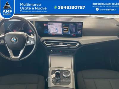 BMW Serie 3 318d 318d Touring Automatica. Nuovo modello Drive Assist. Nero usata Roma