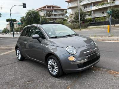 Fiat 500 1.2 Cabrio Cambio Automatico Grigio usata Roma