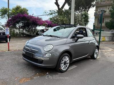 Fiat 500 1.2 Cabrio Cambio Automatico Grigio usata Roma