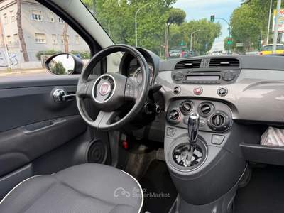 Fiat 500 1.2 Cabrio Cambio Automatico Grigio usata Roma