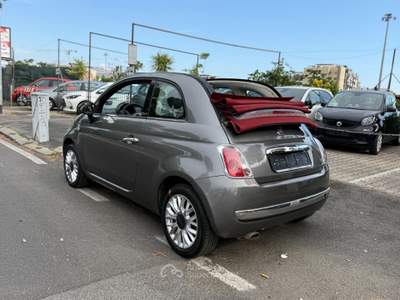 Fiat 500 1.2 Cabrio Cambio Automatico Grigio usata Roma