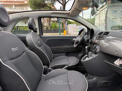 Fiat 500 1.2 Cabrio Cambio Automatico Grigio usata Roma