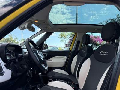Fiat 500L 84CV Trekking Tetto Navi camera Giallo usata Roma